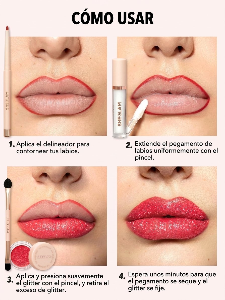 Set Lip Dazzler Glitter de SHEGLAM - Imagen 3